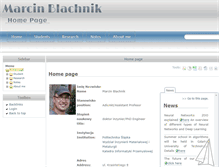 Tablet Screenshot of mblachnik.pl